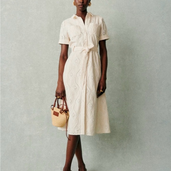 SÉZANE Adele Dress in Ecru *NWT* - Picture 2 of 10